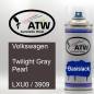 Preview: Volkswagen, Twilight Gray Pearl, LXU0 / 3909: 400ml Sprühdose, von ATW Autoteile West.